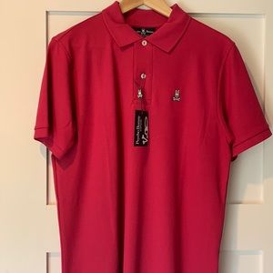 Pink Psycho Bunny Polo shirt